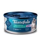 Blue Buffalo Tastefuls Natural Tender Morsels Wet Cat Food, Tuna Entrée