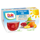 Dole Mixed Fruit In Sugar Free Cherry Gel 4 Count
