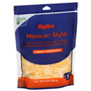 Hy-Vee Finely Shredded Mexican Natural Cheese