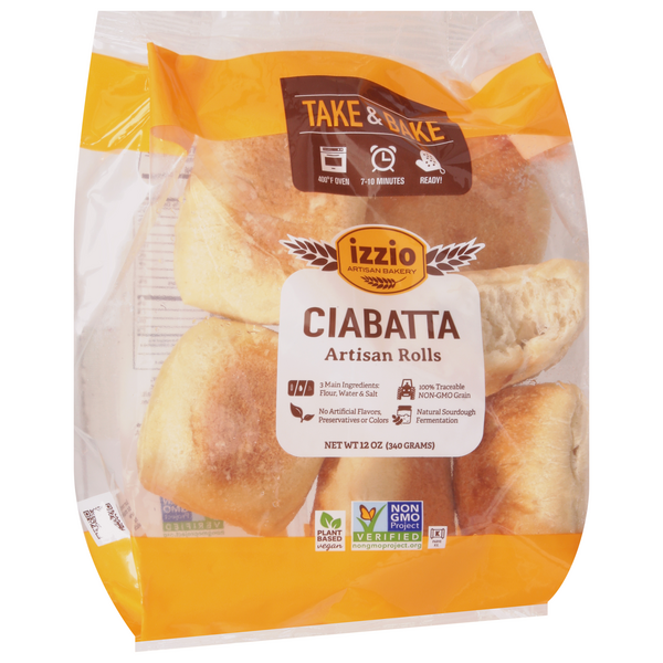 bun＿buniPad 第8世代 管理番号：260 245 2台セット Izzio Artisan Bakery Ciabatta Artisan Rolls, Take & Bake | Hy-Vee