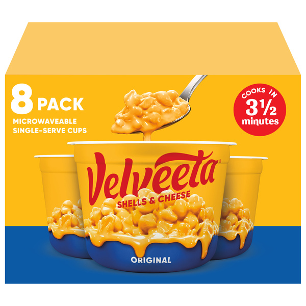 Velveeta Shells & Cheese Original Microwavable Shell Pasta