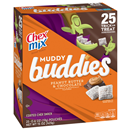 Chex Mix Muddy Buddies Peanut Butter and Chocolate, 25-0.6 oz Pouches