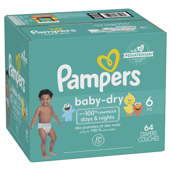 Pampers Baby Dry Size 6 Diapers | Hy-Vee Aisles Online Shopping