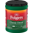 Folgers Decaf Coffee, Ground Coffee, Classic Medium Roast, 9.6 Ounce Canister