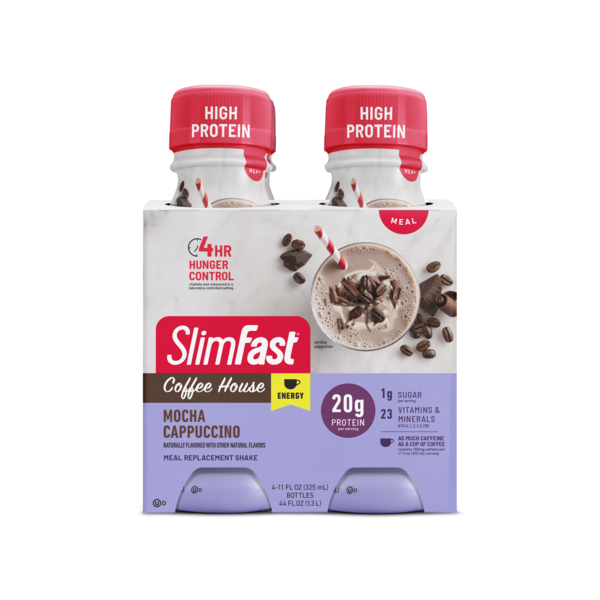 SlimFast Advanced Nutrition Slim Cafe Mocha Cappuccino Meal