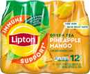 Lipton Green Tea, Immune Support, Pineapple Mango 12 Pack