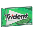 Trident Gum, Sugar Free, Spearmint
