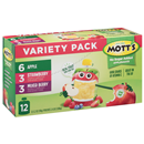 Mott’s No Sugar Added Applesauce Pouches Variety Pack, 12-3.2 oz Pouches