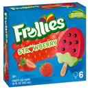 Frollies Strawberry Ice Pops, 6Ct
