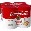 Campbell's Condensed Cream of Chicken Soup 4-10.5 Oz