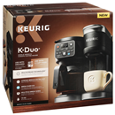 Keurig K-DUO Coffee Maker, Single Serve & Carafe, Black
