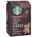 Starbucks Decaf Dark Caffe Verona Ground Coffee