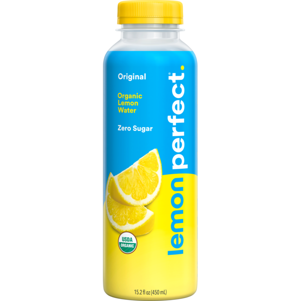 Lemon Perfect Lemon Water, Organic, Zero Sugar, Original