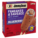 Jimmy Dean Blueberry Pancakes & Sausage On A Stick 12Ct