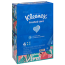 Kleenex Trusted Care Tissues, 4-160 2-Ply