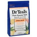 Dr Teal's Pure Epsom Salt, Stress Relief, Ginseng, Ginger, Rhodiola Rosea