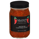 Mateo's Cantina Style Medium Gourmet Salsa