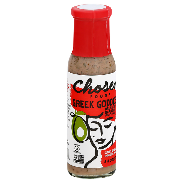 Chosen Foods Greek Goddess Dressing & Marinade, Unsweetened | Hy-Vee Aisles  Online Grocery Shopping