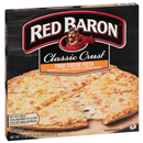 Red Baron Frozen Pizza, Classic Crust Four-Cheese