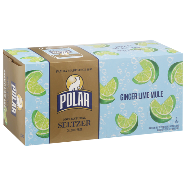 ゼリツィンエリクサーボトル11種類 Polar Seltzer, Ginger Lime Mule 8Pk | Hy-Vee Aisles Online Grocery
