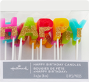 Hallmark Happy Birthday Candles, 3 Inch