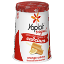 Yoplait Original Orange Creme Flavored Low Fat Yogurt