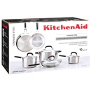 KitchenAid Cookware 10 Piece Set, Stainless Steel