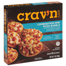 Crav'N Flavor Combination Mini Pizza Bagels, 9Ct