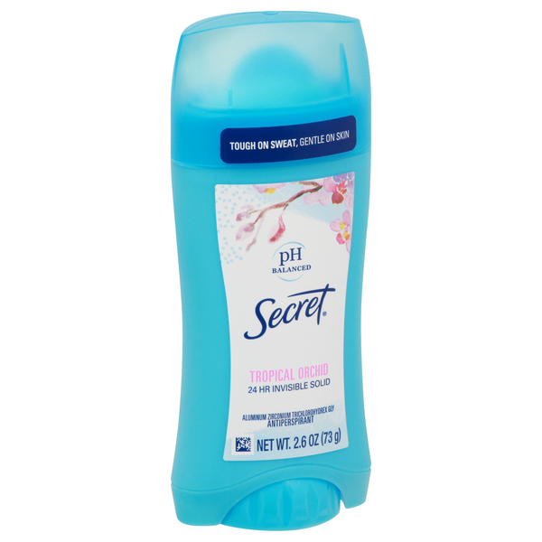 Secret Invisible Solid Tropical Orchid Antiperspirant Deodorant | Hy ...