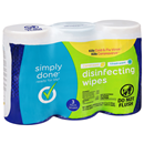 Simply Done Disinfecting Wipes 3pk