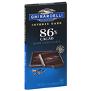 Ghirardelli Chocolate Intense Dark Midnight Reverie 86% Cacao Chocolate