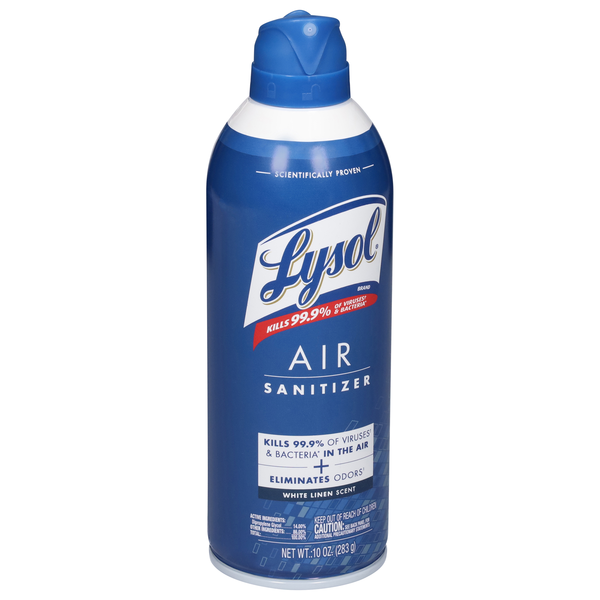 Lysol Air Sanitizer, White Linen Scent | Hy-Vee Aisles Online