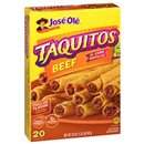 Jose Ole Beef Taquitos 20Ct