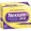 Nexium 24HR Acid Reducer Heartburn Relief Capsules for All-Day and All-Night Protection from Frequent Heartburn, Heartburn Medicine with Esomeprazole Magnesium