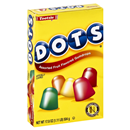 Dots Assorted Fruit Flavors Chewy Candy