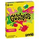 Fruit Gushers Watermelon & Sour Apple Fruit Snacks, 6-0.8 oz