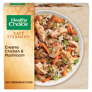 Healthy Choice Café Steamers Creamy Chicken Mushroom Frozen Meal