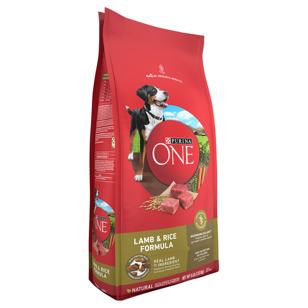 Purina ONE SmartBlend Chicken & Rice Formula Adult Premium Dog Food 8 lb. Bag