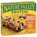 Nature Valley Peanut Butter Dark Chocolate Protein Chewy Bars, 1.42 oz, 5 count