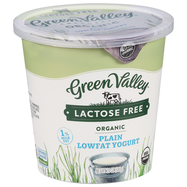 Green Valley Creamery Organic Lactose Free Plain Yogurt | Hy-Vee