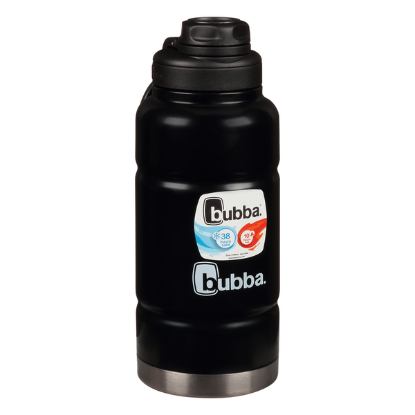 Bubba Trailblazer 40oz Vacuum-Insulated Stainless Steel Water Bottle with  Leak-Proof Lid, Keeps Drinks Cold up to 38 Hours or Hot up to 10 Hours