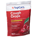 TopCare Cough Drops, Cherry Flavor