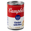 Campbell's 25% Less Sodium Chicken With Rice Soup