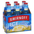 Smirnoff Ice Blue Raspberry Lemonade 6 Pack