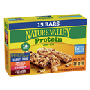 Nature Valley Protein Chewy Bars Variety Pack Mega, 15-1.42 oz Bars