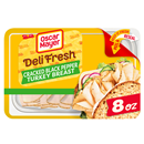 Oscar Mayer Deli Fresh Cracked Black Pepper Sliced Turkey Breast Deli Lunch Meat