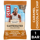 CLIF Bar Caffeinated Collection, Caramel Chocolate Chip Energy Bar, Made With Organic Oats,  Non-Gmo Plant Based