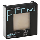 Maybelline Fit Me! Matte + Poreless Powder, 120 Classic Ivory