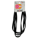 Scunci No Slip Grip Black Hair Bands