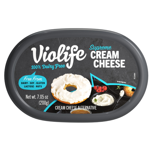 Violife Just like Cream Cheese Original, Dairy-Free Vegan, 7.05 oz